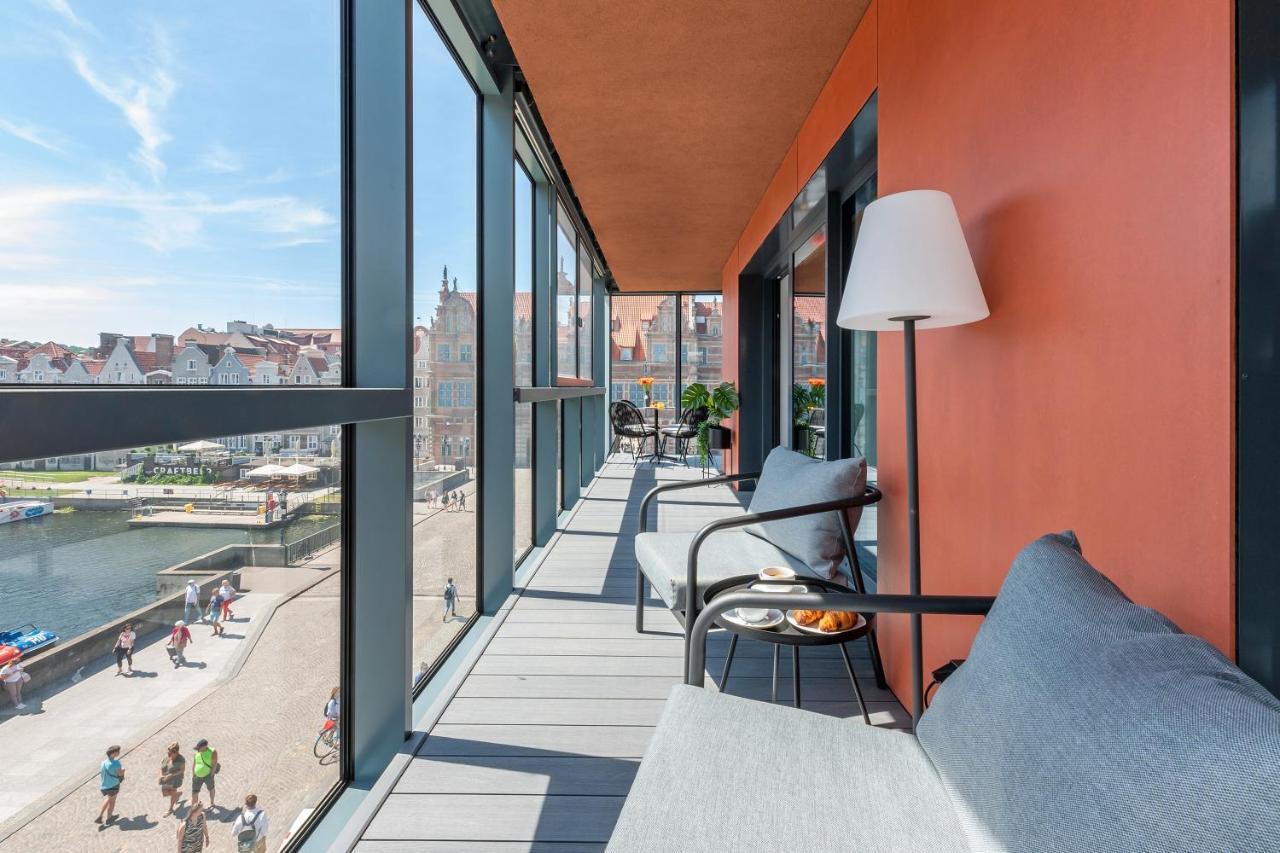 Deo Plaza By Blue Mandarin Apartment Gdansk Bagian luar foto