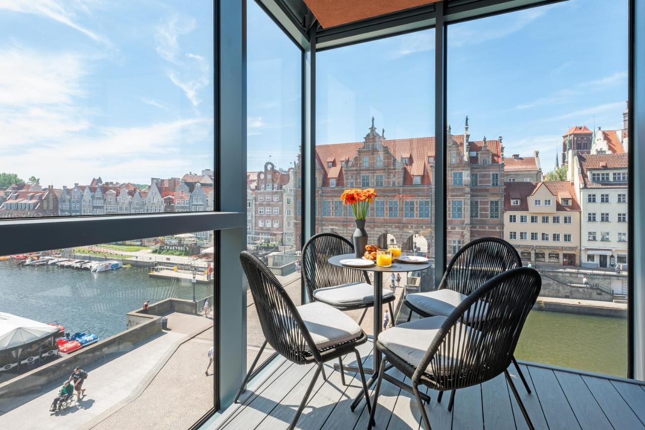 Deo Plaza By Blue Mandarin Apartment Gdansk Bagian luar foto
