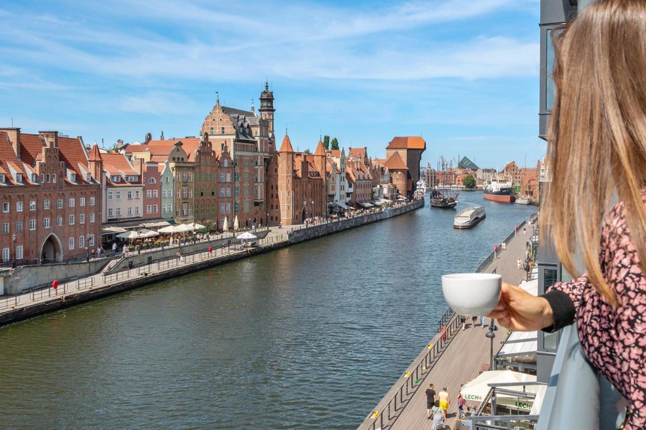 Deo Plaza By Blue Mandarin Apartment Gdansk Bagian luar foto