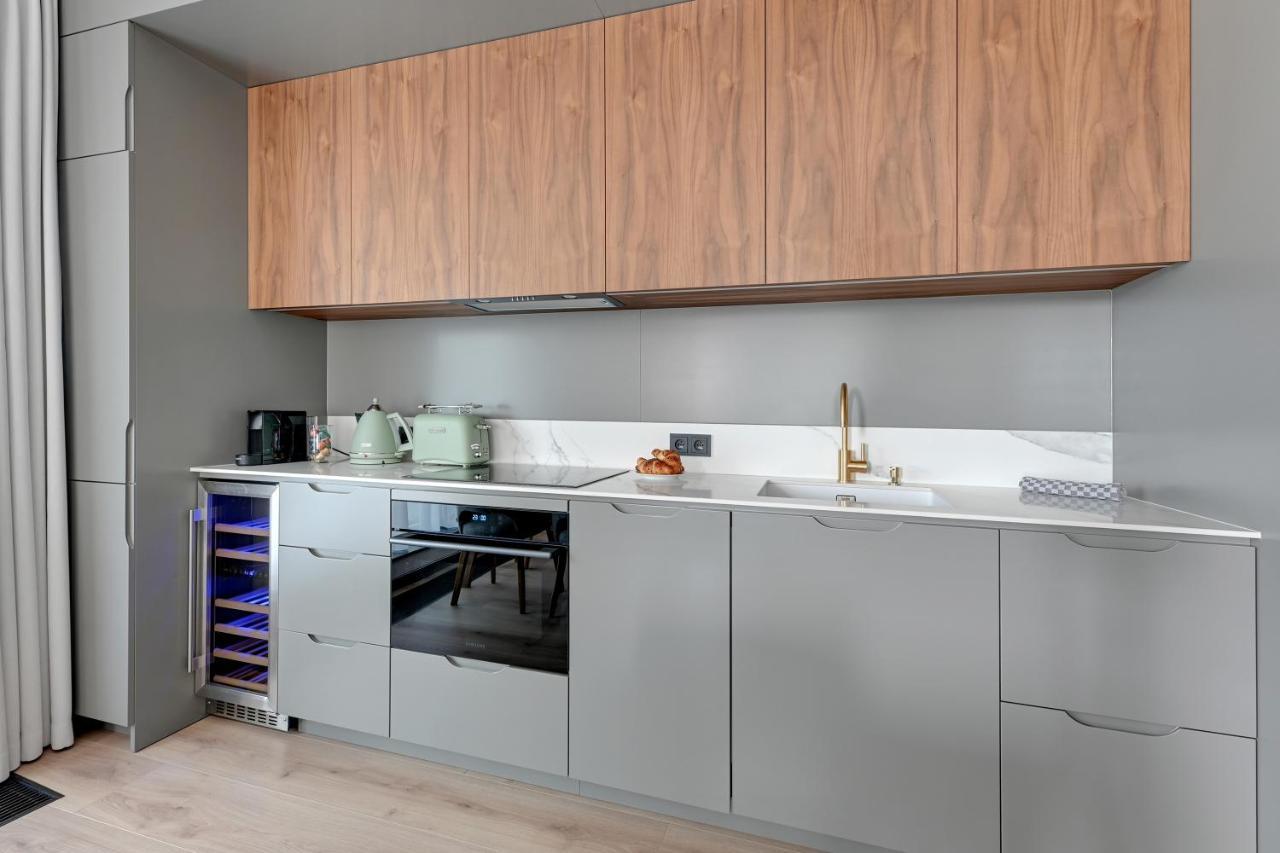 Deo Plaza By Blue Mandarin Apartment Gdansk Bagian luar foto