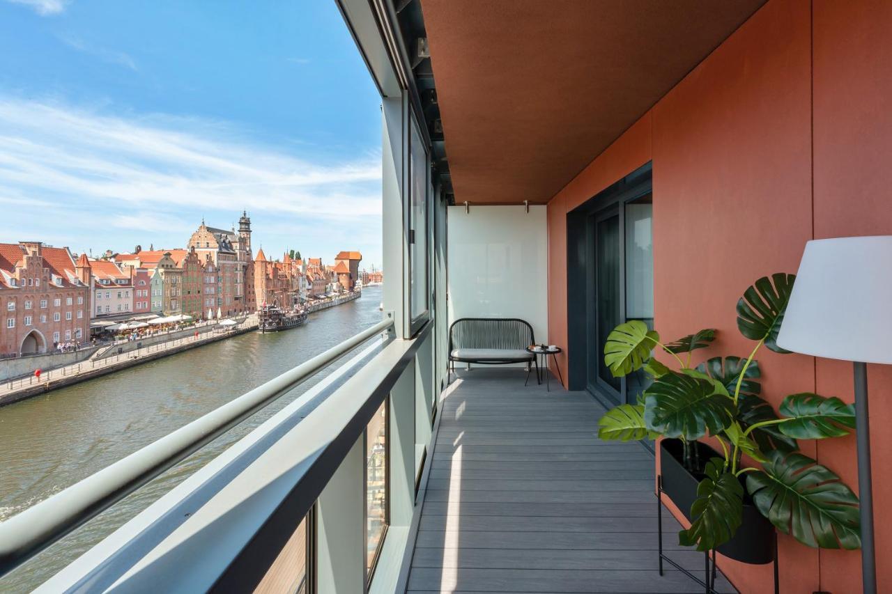 Deo Plaza By Blue Mandarin Apartment Gdansk Bagian luar foto