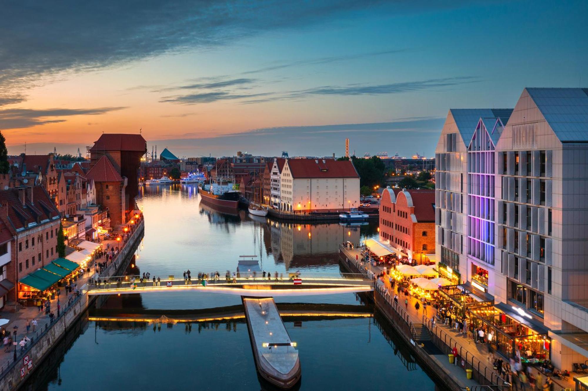 Deo Plaza By Blue Mandarin Apartment Gdansk Bagian luar foto