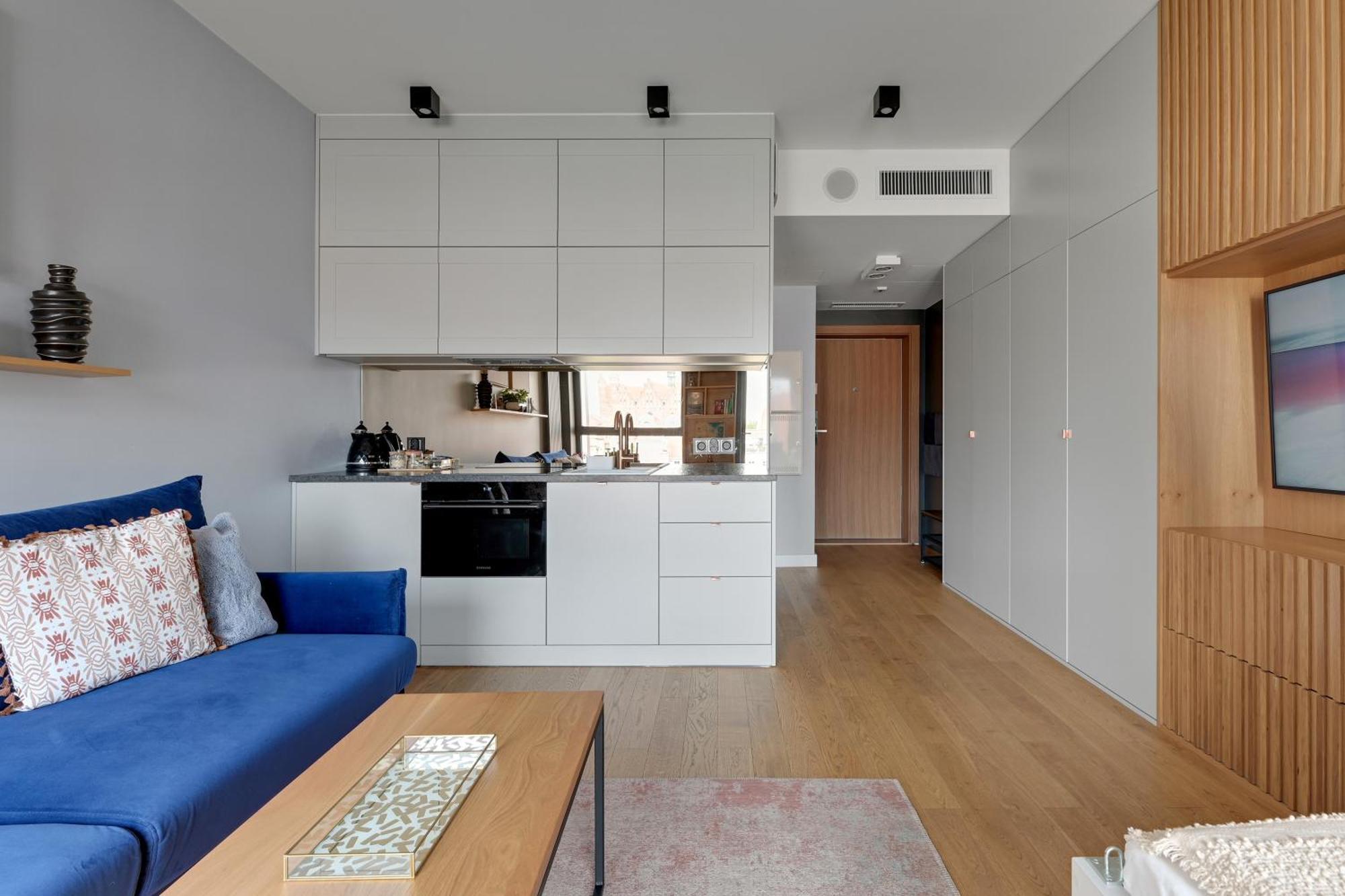 Deo Plaza By Blue Mandarin Apartment Gdansk Bagian luar foto